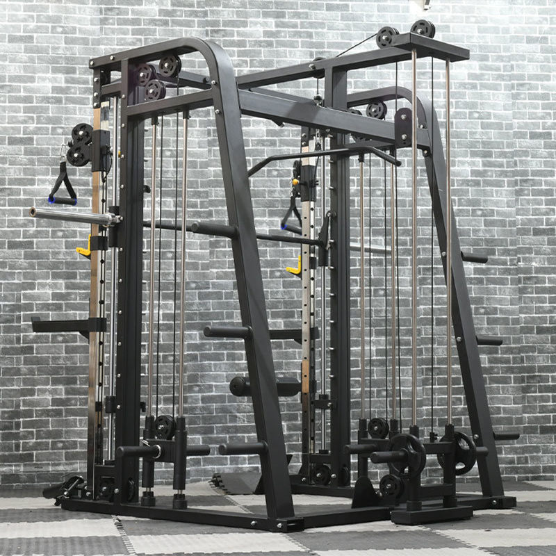 F9019-Commercial-Gym-Fitness-Equipment-Cable-Multi-Functional-Trainer-Home-Gym-Smith-Machine-Squat-Rack-Power-Rack (1)