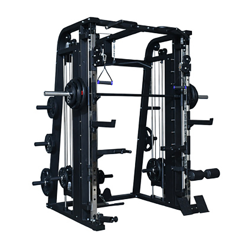 F9019-Commercial-Gym-Fitness-Equipment-Cable-Multi-Functional-Trainer-Home-Gym-Smith-Machine-Squat-Rack-Power-Rack (2)