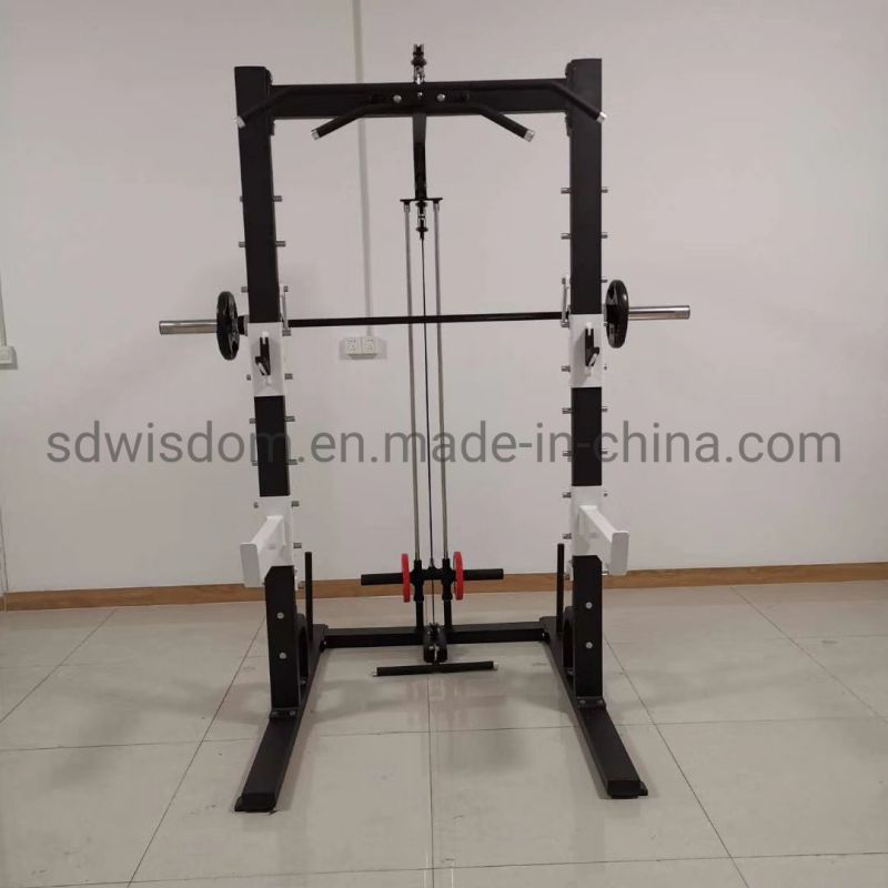 Multi-Function-Equipment-Commercial-Home-Biceps-Smith-Crossover-Flying-Bird-Fitness-Gym-Pulley-Machinesquat-Rack-3-in-One (2)