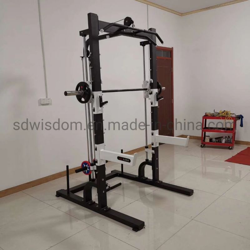 Multi-Function-Equipment-Commercial-Home-Biceps-Smith-Crossover-Flying-Bird-Fitness-Gym-Pulley-Machinesquat-Rack-3-in-One (5)