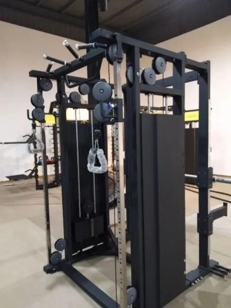 Multi-Functional-Trainer-Barbell-Rack-Gym-Commercial-Power-Rack-Smith-Machine (1)