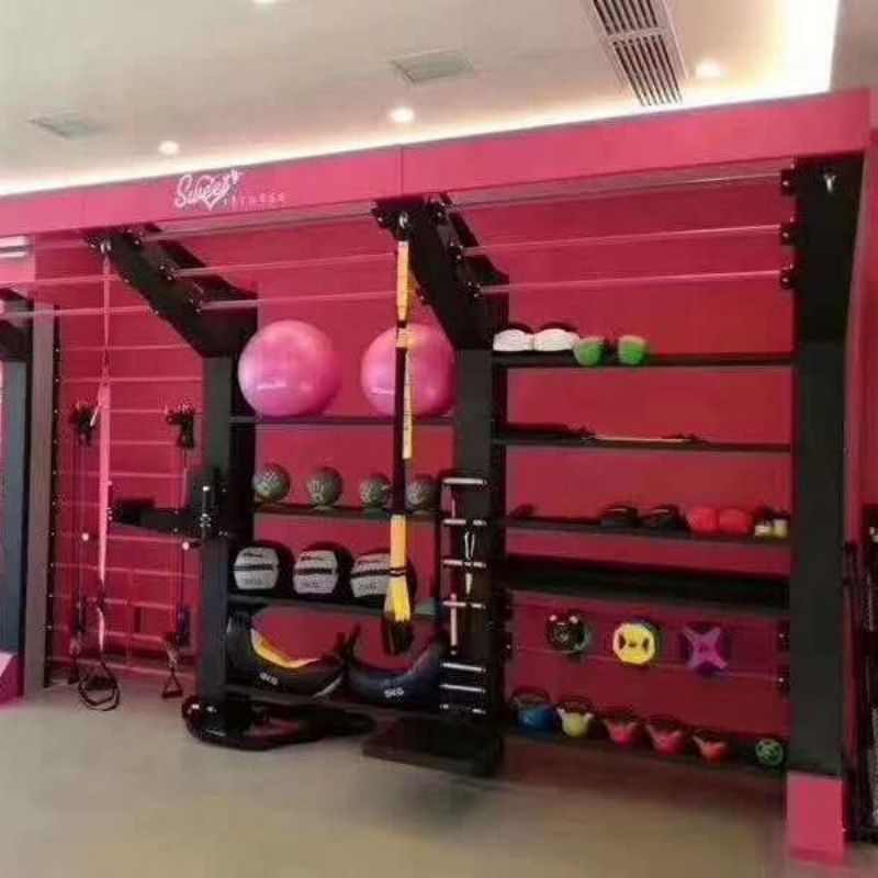 Commercial-Gym-Fitness-Equipment-Cross-Wall-Standing-Rack-Cross-Fit-Rig-CF-Rack-for-Body-Building (2)