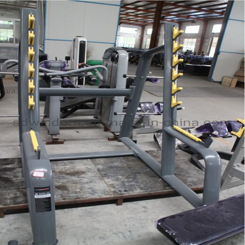 Commercial-Gym-Fitness-Equipment-Olimpic-Squat-Rack-Barbell-Weight-Plate-Rack (3)