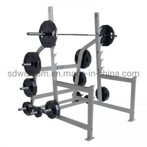 Commercial-Gym-Fitness-Equipment-Olimpic-Squat-Rack-Barbell-Weight-Plate-Rack