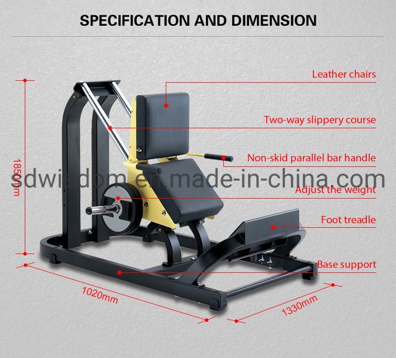 Dh4009-Professional-Gym-Equipment-Seated-Calf-Raise-Commercial-Gym-Equipment-Hack-Squat (3)