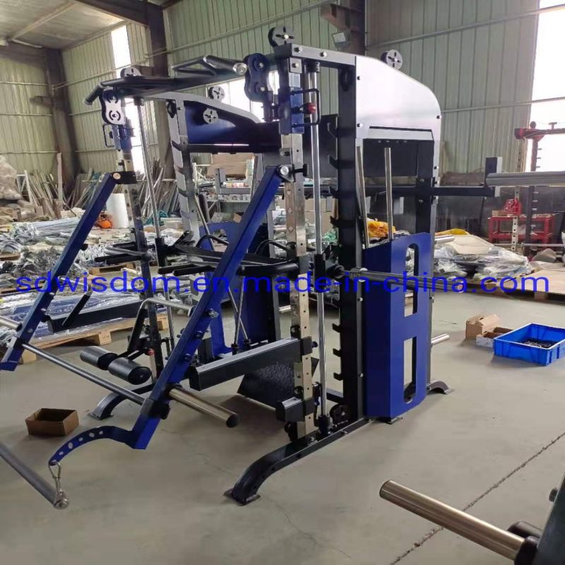 F9007-Professional-Body-Building-Commercial-Gym-Fitness-Equipment-Multi-Function-Smith-Power-Rack-Machine (2)