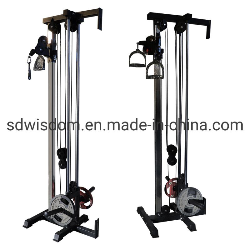 Commerical-Exercise-Gym-Equipment-Home-Workout-Customized-Size-Functional-Wall-Stand-Power-Rack-with-Lat-Pulldown