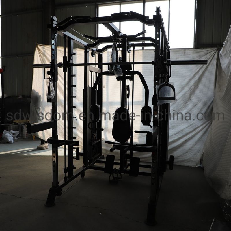 F9026-Commercial-Gym-Equipment-Home-Fitness-Machine-Multi-Function-Power-Rack-with-Pec-Fly-Rear-Delt (4)