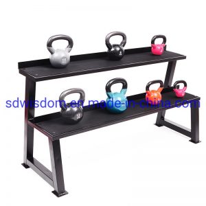 High-Quality-Bodybuilding-Fitness-Equipment-Two-Layers-Kettlebell-Rack-Kettle-Bell-Storage-Rack