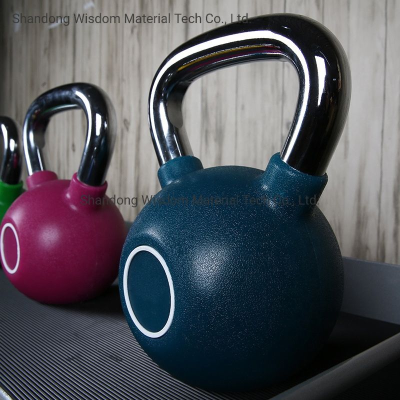 PU-Coated-Colorful-Kettlebell-Chrome-Handle-Weightlifting-Kettlebell-for-Home-Fitness (2)