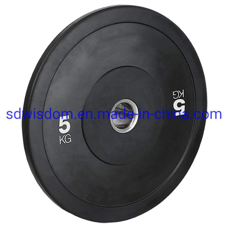 Sports-Fitness-Durable-Rubber-Black-Bumper-Weightlifting-Weight-Plates (3)