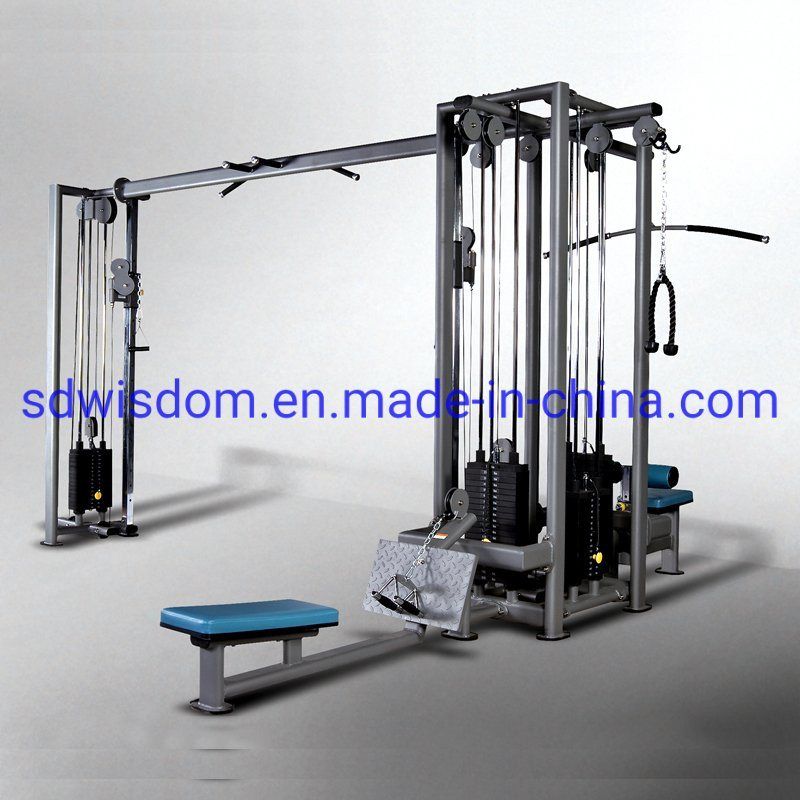 CE-Certificated-Commercial-Fitness-Equipment-Multi-Cable-Jungle-5-Stacks-Fitness-Machine (1)