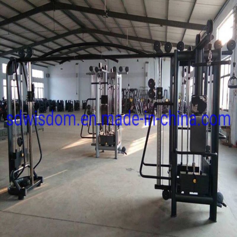 CE-Certificated-Commercial-Fitness-Equipment-Multi-Cable-Jungle-5-Stacks-Fitness-Machine (4)