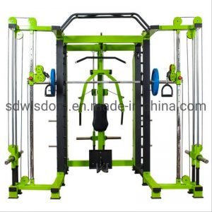 Commercial-Gym-Equipment-Home-Workout-Multi-Function-Squat-Rack-7-in-One-Functional-Power-Rack-with-Low-Row-Lat-Pulldown-Chest-Press-DIP-Chin-Smith-Machine