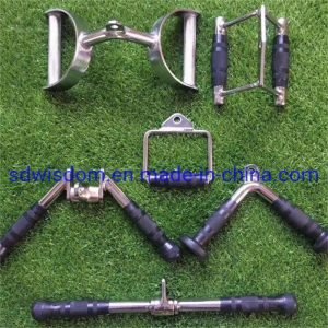 Gym-Fitness-Accessories-Body-Building-Lat-Bar-Tricep-Bar-Chromed-Seated-Row-Bar-for-Cable-Attachment