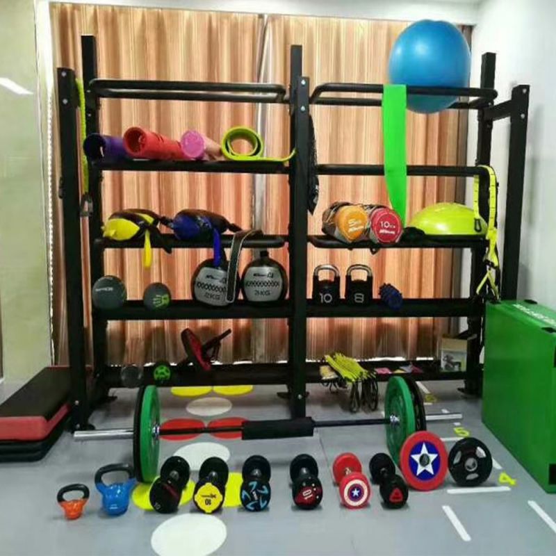 Gym-Fitness-Equipment-Home-Power-Multi-Storage-Rack-Weight-Plate-Rack-Dumbbell-Rack-Kettlebell-Rack (4)