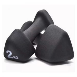 Cross-Fit-Black-Triangle-Neoprene-Dumbbell