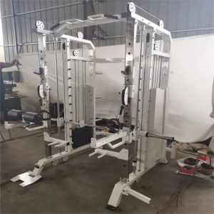 Gym-Fitness-Commercial-Equipment-Multi-Functional-Smith-Machine-Squat-Rack-with-Weight-Lifting-Platform