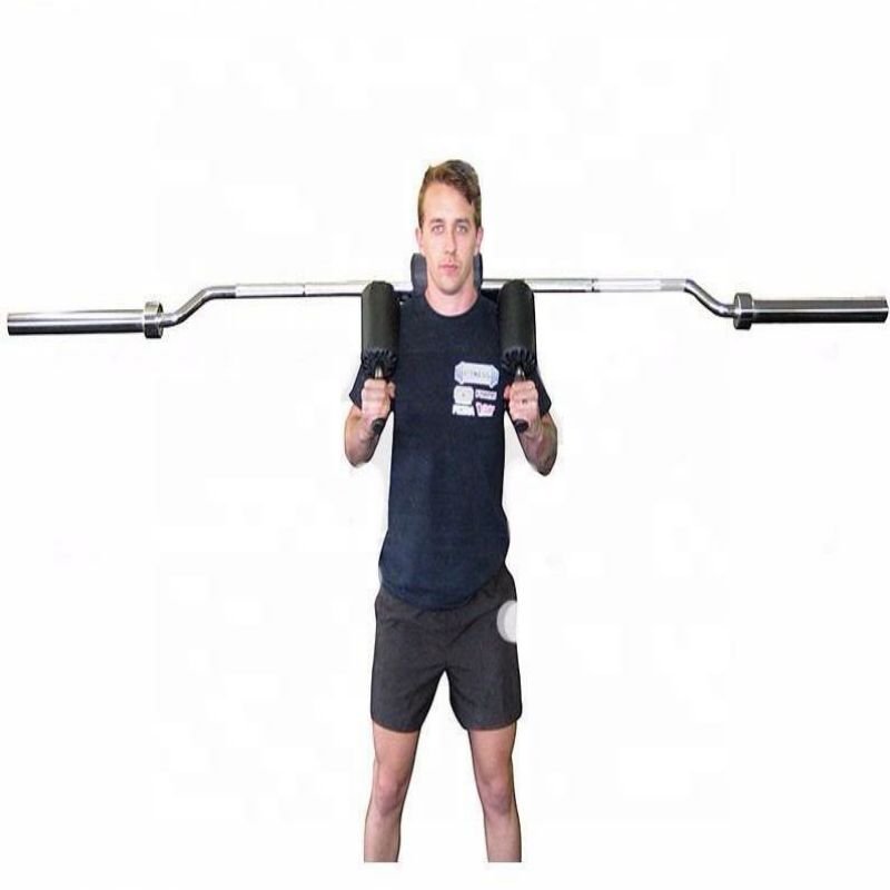 Gym-Fitness-Equipment-Olimpic-Barbell-Bar-Safety-Squat-Bar-for-Professional-Gym-Exercise (4) Gym-Fitness-Equipment-Olimpic-Barbell-Bar-Safety-Squat-Bar-for-Professional-Gym-Exercise (4)