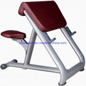 Bodybuilding-Free-Weight-Commercial-Gym-Fitness-Equipment-Home-Use-Strength-Machine-Seated-Preacher-Curl-Scott-Bench